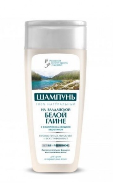 Fitokosmetik: szampon na białej glince wałdajskiej